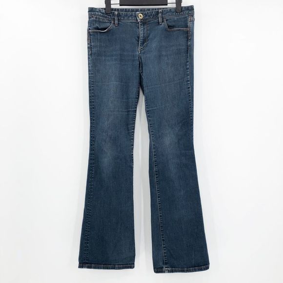 Banana Republic Denim - Banana Republic Women's Blue Y2k Long Rise Flare Denim Jeans Size 29